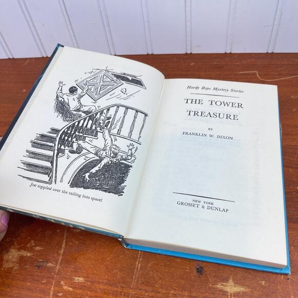 The Hardy Boys, The Tower of Treasure, Book 1, Franklin W. Dixon Children’s Book - Picture 8 of 10